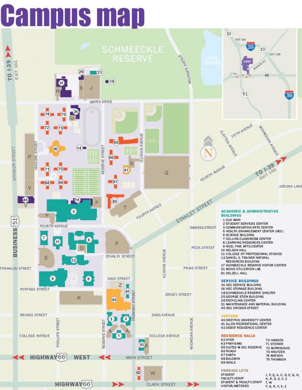 Harvardo medicinos mokyklos campus žemėlapis