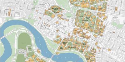 Harvardo universiteto campus žemėlapis